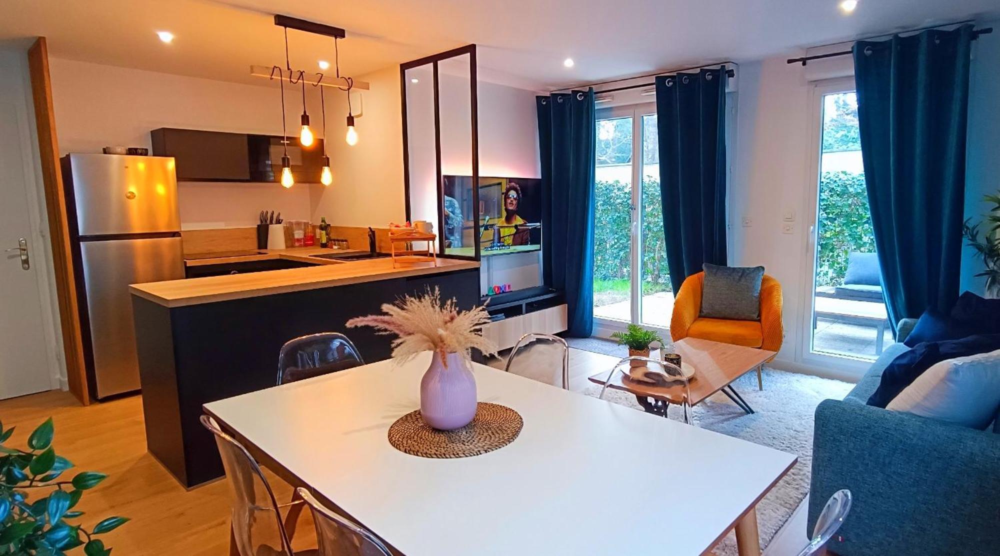 O Belappart - Garage Prive Gratuit Et Terrasse En Centre-Ville Caen Kültér fotó