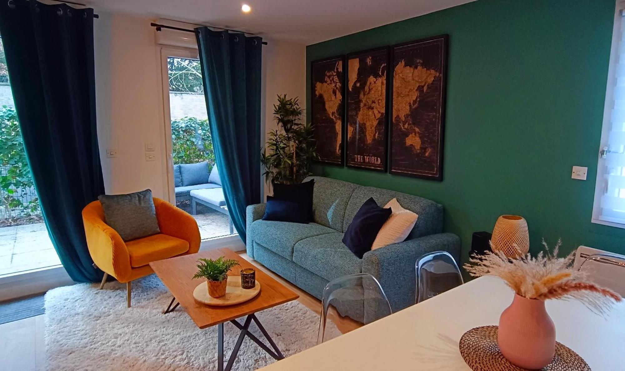 O Belappart - Garage Prive Gratuit Et Terrasse En Centre-Ville Caen Kültér fotó